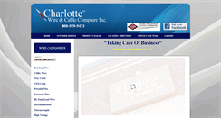 Desktop Screenshot of charlottewire.com